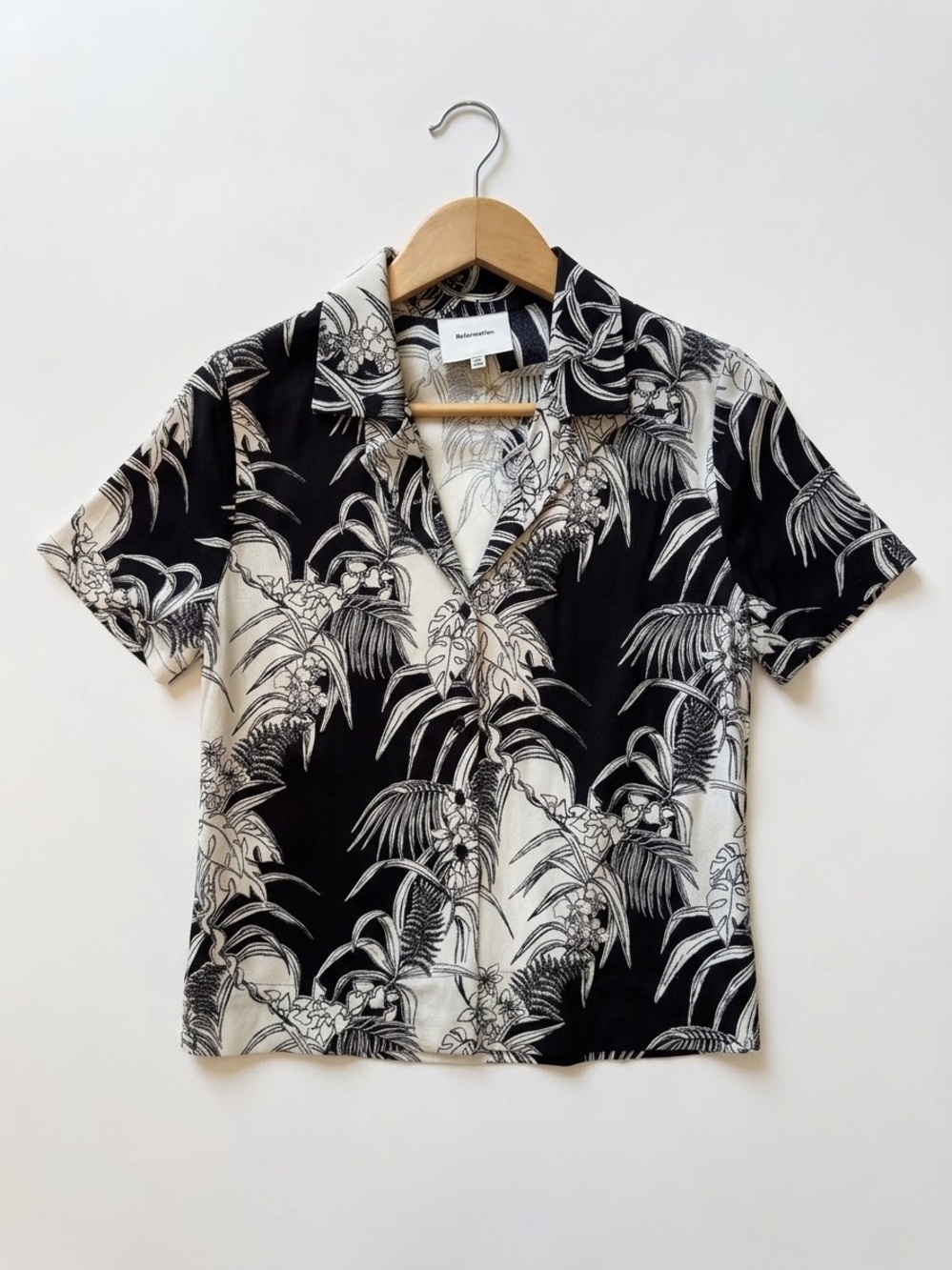 Reformation Cuba Top in Amazon - XS Like New